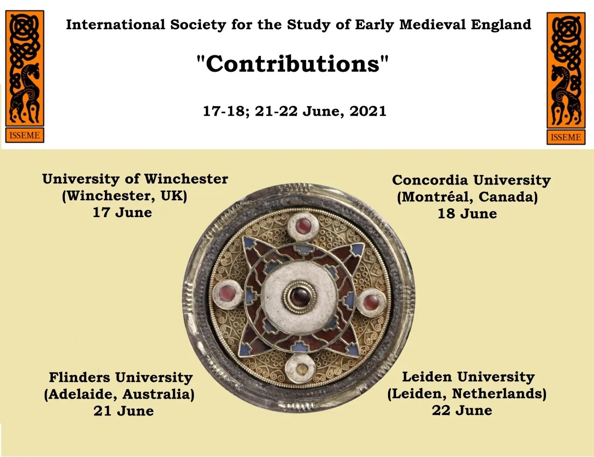Image of 7th-Century Disk Brooch with Conference Title and dates